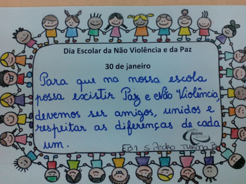 Dia Escolar da Não Violência e da Paz